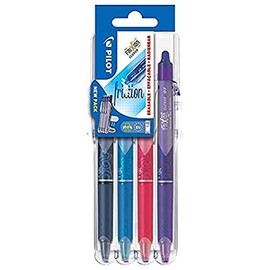 Pilot Pen FriXion 2270SG4N Clicker Refill 0.7 mm Set of 4 Multi-Coloured
