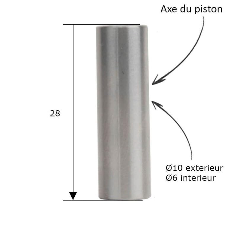 cylingcolors Cylinder + Piston + Segment Compatible with Brush Cutter