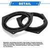 X AUTOHAUX 2 Set Speaker Spacer Ring Tweeter Speaker Spacer