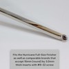Hurricane Turning Tools, Pro Series, 15mm Round Carbide Replacement Cutter