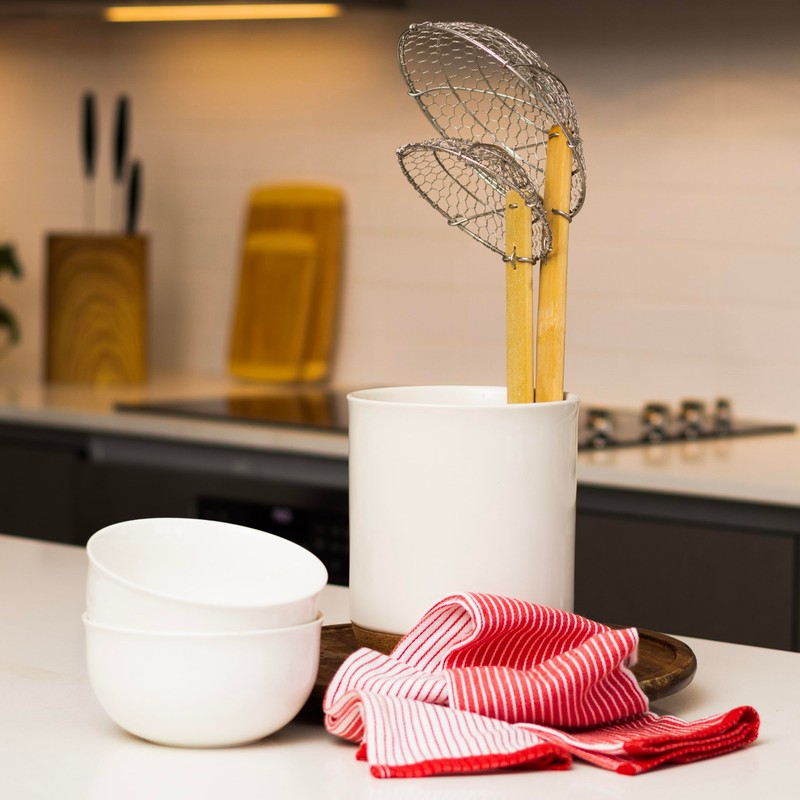 Joyce Chen Kitchen Spider Strainer Stainless Steel 7-Inch Wire Basket