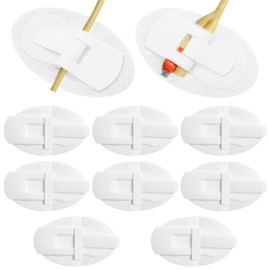 Catheter Stabilization Devices - 8 PCS Self-High Adhesive Catheter Holder, Catheters Urinary Leg Bag Legband Holder, Catheters Urinary Legband Holder Sticker for Single/Double Tubes & Leg Bags