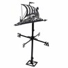 Stainless Steel Weather Vane Retro Farm Scene Garden Stake Weathervane