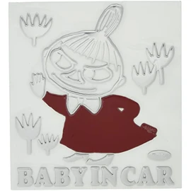 Meiho Moomin Safety Emblem Sticker Little My FS054