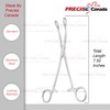 PRECISE CANADA: 3 PCS Stainless Steel Sponge Holding Forceps 7.5"