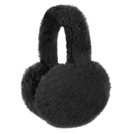 Faxianther Fuzzy Faux Fur Earmuffs Kids Women Winter Cozy Warm Ear Covers Foldable Windproof Outdoor Ski Cycling Camping Running Sledding Ear Muffs Ear Warmer Protector Earflap
