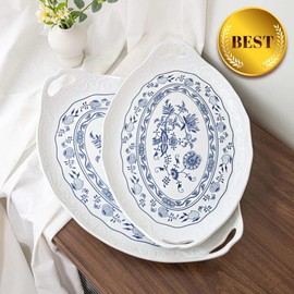 [Larissa] Zvibel Muster Handle Tray 2P Set / [라리사] 쯔비벨무스터 핸들 트레이 2P 세트