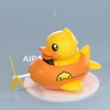 Duck Toy Car Ornaments Yellow Duck Car Dashboard Decorations Aircraft