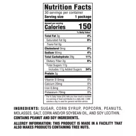 Cracker Jack Original Caramel Coated Popcorn and Peanuts (1.25 oz., 30 Packs)