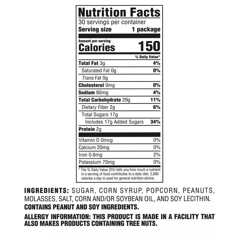 Cracker Jack Original Caramel Coated Popcorn and Peanuts (1.25 oz.,
