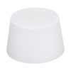 MECCANIXITY Silicone Rubber Tapered Plug 51.5mm to 62mm Solid White