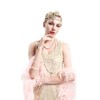 Babeyond® 1920s style leaf locket round beaded headband for women