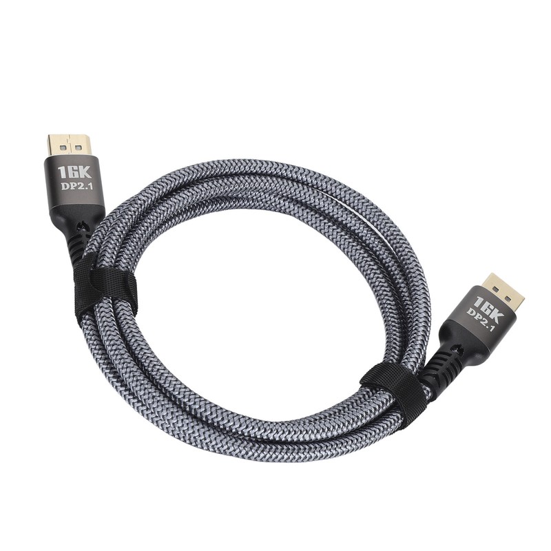 DisplayPort 2.1 Cable 16K 30Hz 40Gbps 3D Dynamic HDR Male