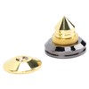 Speaker Spike Pad Kit Wide Application Shock Absorbing Zinc Alloy