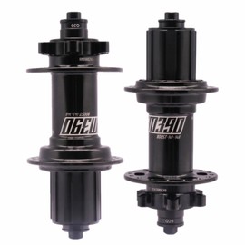 BestParts XM390 Boost MTB Rear Hub,10x141mm 5x141mm Boost Front Hub,32 Holes 32H 72HD Alloy 7075 High Strength Axle Disc Brake, HG Freehub for Shimano 8-11Speed,Black