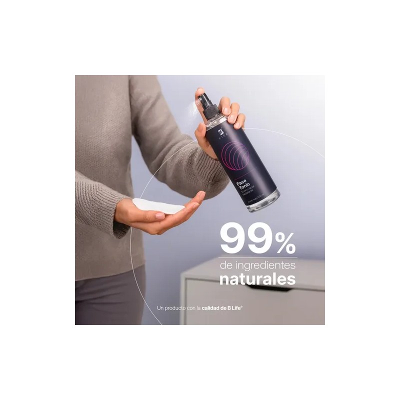 B Life tónico facial 500 ml, 99 % ingredientes naturales;