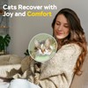 Supet Cat Cone Collar Soft Comfortable Adjustable Waterproof cat recovery