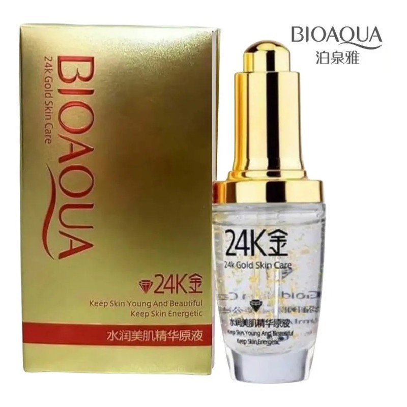 Bioaqua 24k GoLG Essence Colageno Gold Skin Tipo De Piel