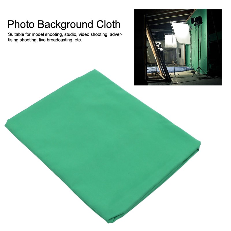 Photographic Green Screen Green Cotton Polyester Perforated Background Cloth for