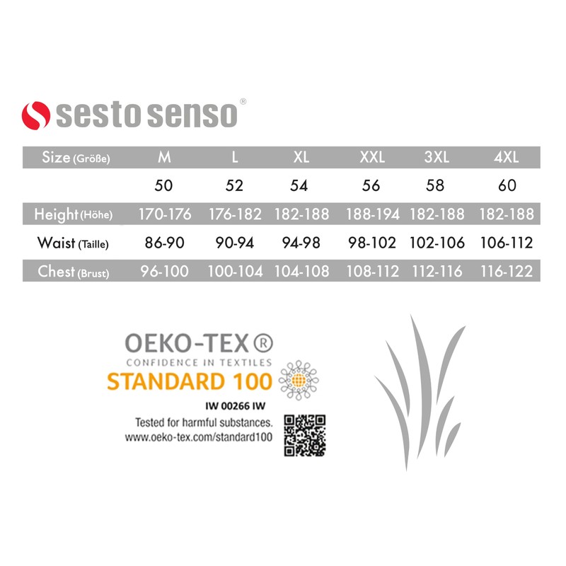 sesto senso Elegant Checked Short Sleeve Pyjamas Men's Button Down