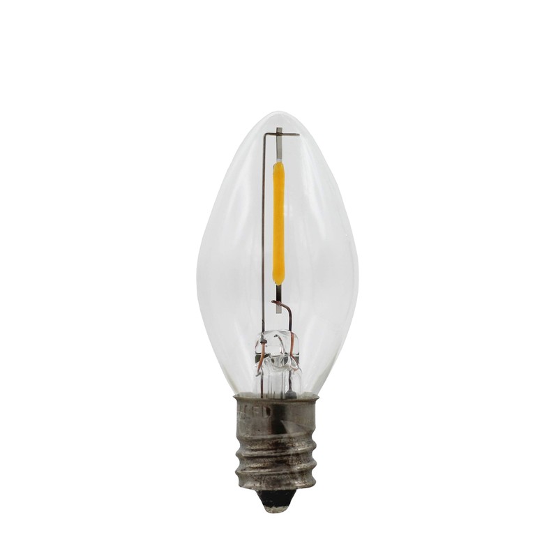 Creative Hobbies Electric Window Candle Lamp with LED Bulb, On/Off