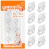Idaly - 8 Nasal Syringe Tip, Silicone Tips for Nasal