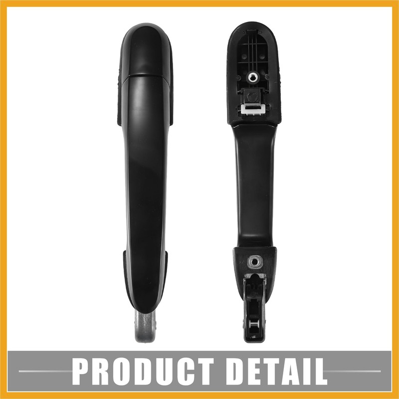 Partuto Rear Left Car Exterior Door Handles for Hyundai Tucson