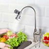 Sgphrzlt Faucet Extender for Bathroom Kitchen Sink with Stretchable Hose,