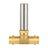 EFIELD MH-361T 1/2-Inch Copper Press Connection Tee,Stainless Steel Water Hammer