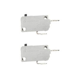 KW3A Microwave Oven Door Switch 16A 125/250V Door Interloc (2 Pack Normally Open & 1 Normally Close）Microwave Oven Door Switch Replacement Part