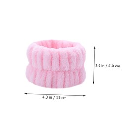 Baluue 8pcs Face Wash Wristband Wrist Band Wristbands Wrist Straps Wrist Spa Washband Wrist Washband Wrist Wash Bands Wrist Spa Wash Band Wrist Scrunchies for Washing Face Fabric