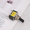 VGOL 2Pcs 12V 30A 3 Pin On Off Toggle Flick