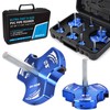 ERAYCO 8 PCS Triple Blade PVC Pipe Reamer Kit, Plastic