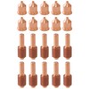 Mauto 10Pcs 120926 Electrode & 10Pcs 120931 Nozzle Tip for