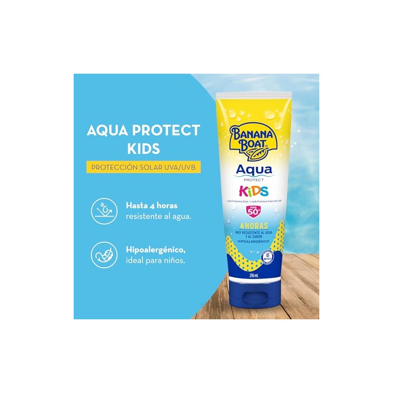 Banana Boat, Protector Solar Aqua Protect Kids 50+ FPS 236
