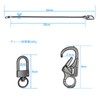 [Ahiller] Men's Wallet Chain, Double Locking Key Chain with Tungsten