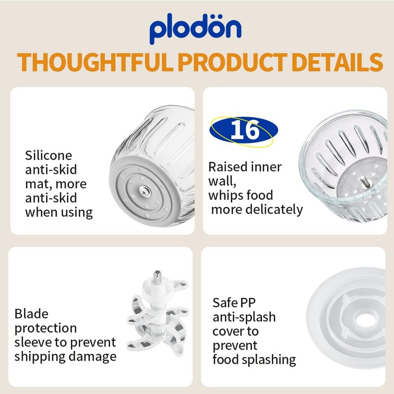 Baby Food Maker Mini Cute and Small Food Processor Puree