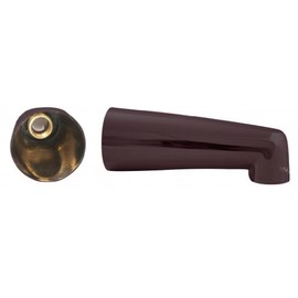 Westbrass 7" Tub Spout, Oil Rubbed Bronze, E507-1F-12