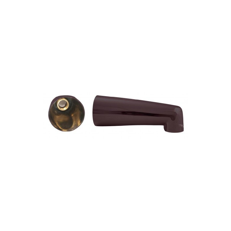 Westbrass 7" Tub Spout, Oil Rubbed Bronze, E507-1F-12