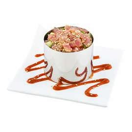 Restaurantware 3 x 2.4 Inch Baking Ring 1 Round Cake Ring - Oven-Ready Freezable Stainless Steel Ring Mold Dishwashable For Cooking Or Baking