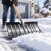 Heavy Duty Snow Shovel for Driveway Snow Removal – 22.44-Inch