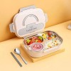 FOOD Lonchera Hermetica Acero Inox Toper Comida Libre Bpa Cuchara