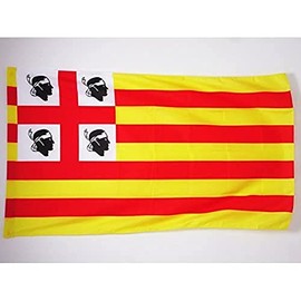 AZ FLAG Sardinia Aragon Flag 3' x 5' for a pole - Sardinian former flags 90 x 150 cm - Banner 3x5 ft with hole