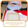 Operitacx 2 Pack Paper Making Screen Kit, Mold and Deckle