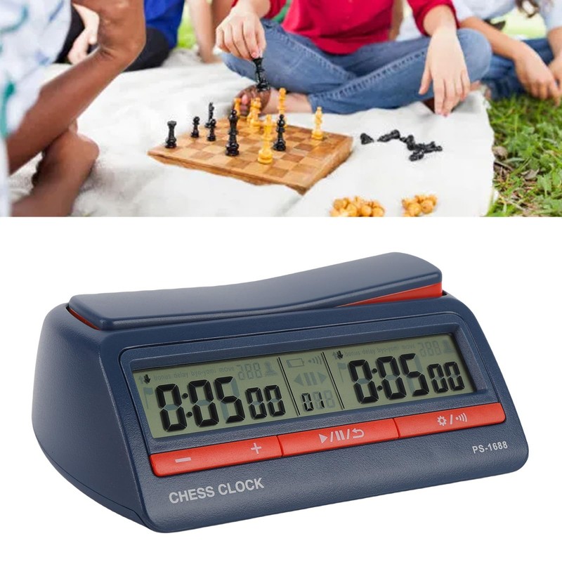 Chess Clock, Digital Chess Timer Professional with Memory Function for