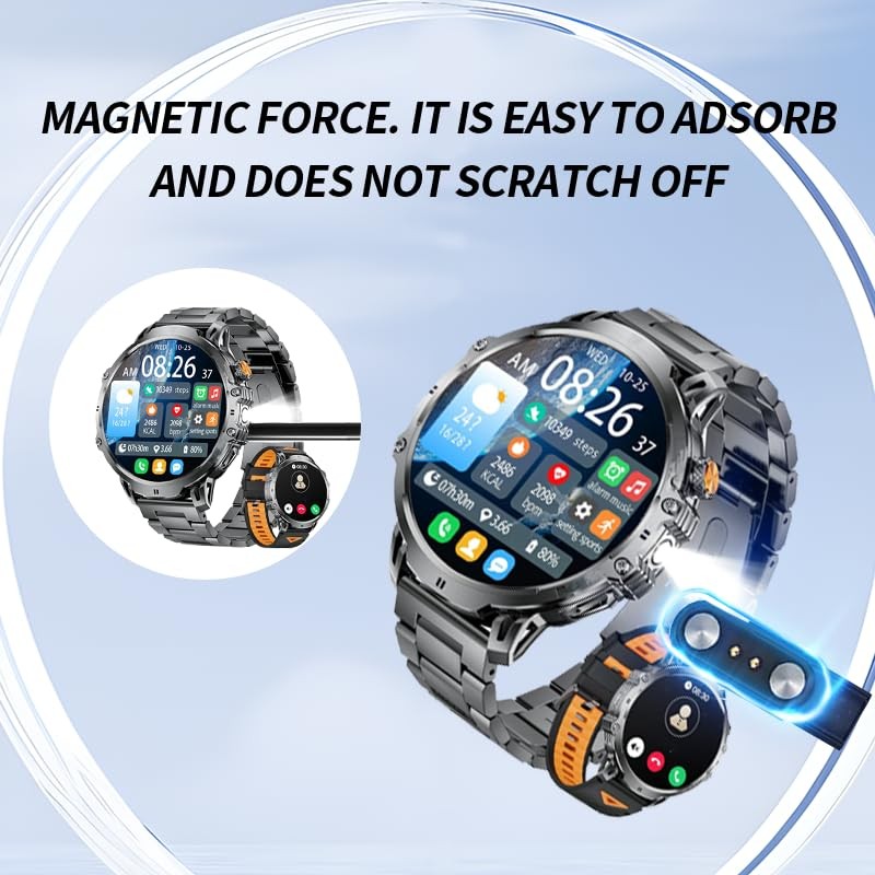 BOVUGAC [1 Pack] for LIGE 2025 New 1.85 Inch SmartWatch