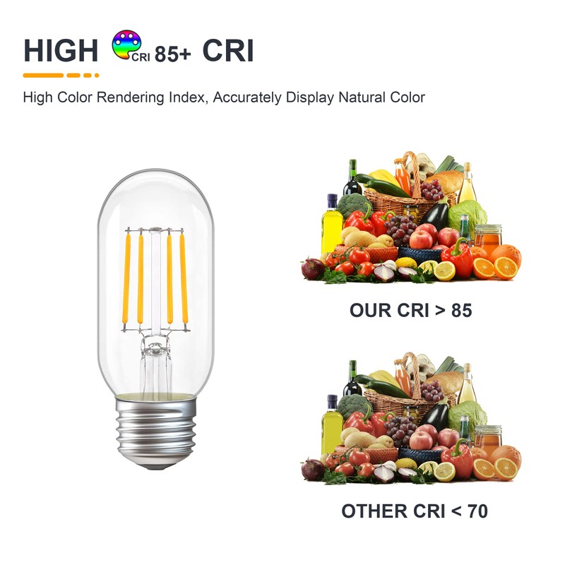 TOKCON 12V Low Voltage LED Tube Light Bulbs - Soft