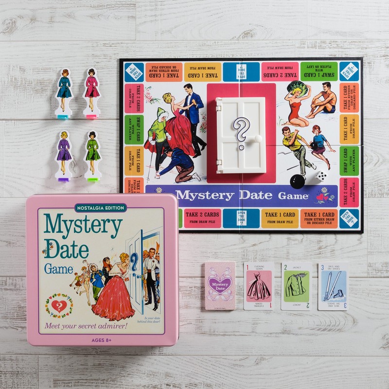 WS Game Company Mystery Date Nostalgia Edition Board Game in