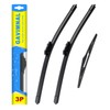Gavimnal® 26"+16"+14" Silicone Wiper Blades Replacement For Toyota C-HR 2016-2023,All-Season