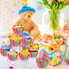 100PCS Rainbow Cupcake Liners, Standard Size Cupcake Baking Cups Paper